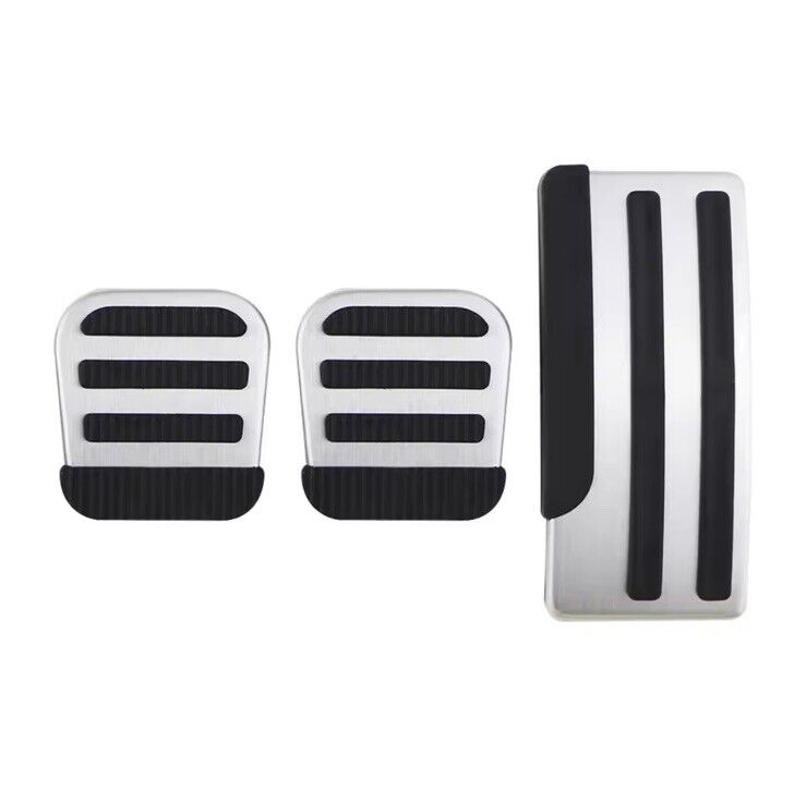 Nissan Navara NP300 1997-2022 Stainless Steel And Rubber Pedal Covers Manual