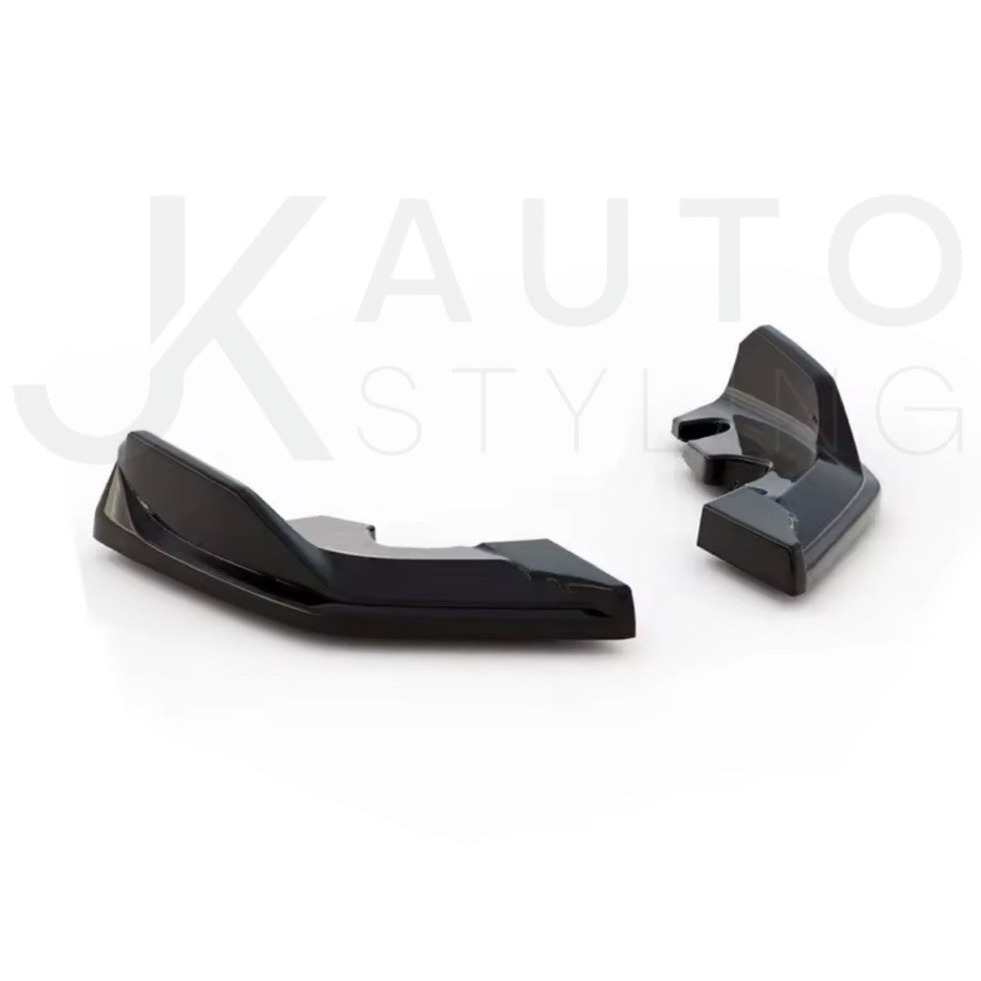 BMW 1 Series F40 M-Pack M135i Gloss Black Rear Spats Corner Splitters Aero Style