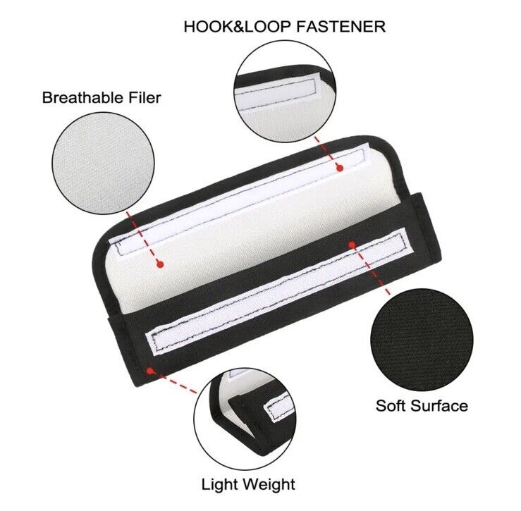 Ford ST Line Seatbelt Cover Shoulder Pads For Ford Fiesta Focus Puma ST Line