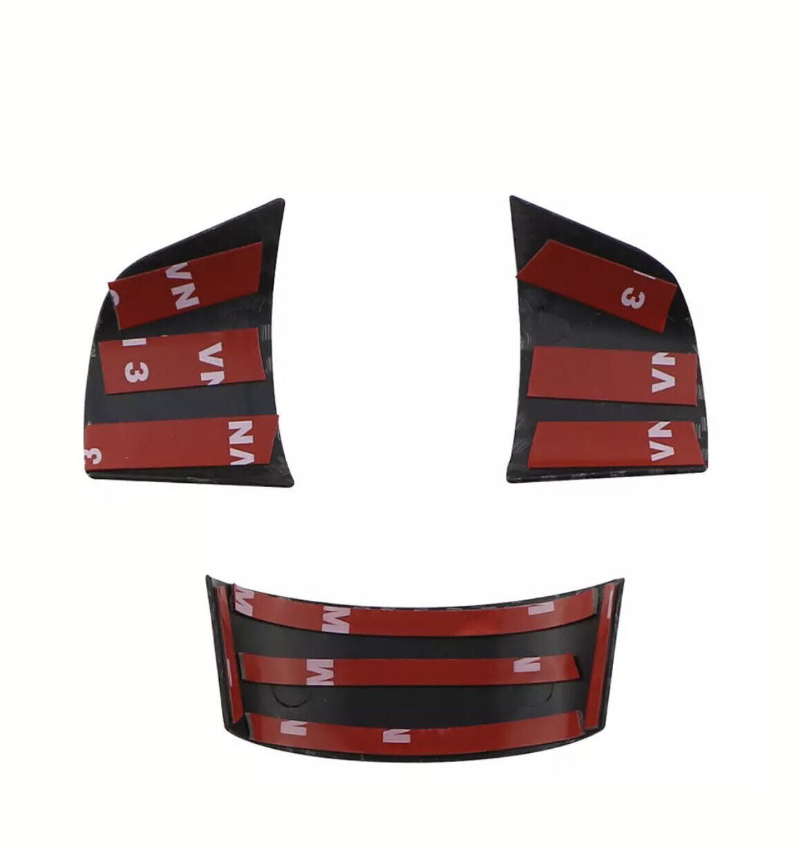 Ford Focus MK2 2005-2011 Carbon Fibre Effect Steering Wheel Trim Covers