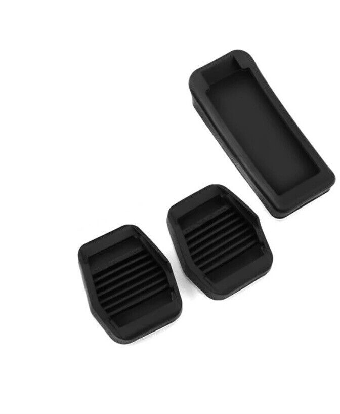 Metal Sport Pedal Covers For Ford Focus Kuga Escape ST Manual Gas Brake Clutch