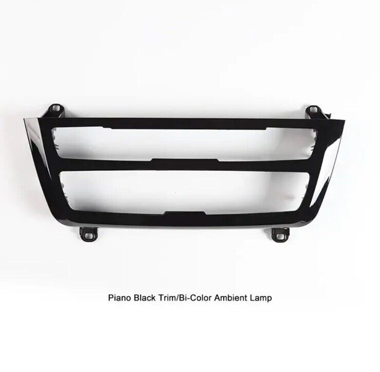 BMW 3 4 Series Gloss Black Air Con Panel Central Dash Trim With Ambient Light