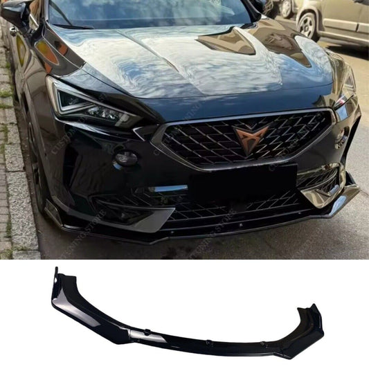 Cupra Formentor 2020-2024 Gloss Black Front Splitter Bumper Lip