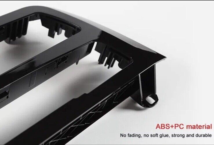 BMW 3 4 Series Gloss Black Air Con Panel Central Dash Trim With Ambient Light