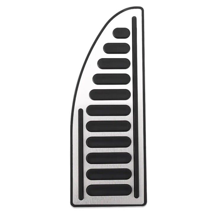 Metal Foot Rest Cover For Ford Focus ST Kuga Escape Stainless Steel & Rubber