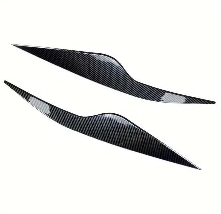 Ford Focus MK2 MK2.5 2008-2011 Carbon Fibre Effect Headlight Eyelid Eyebrows