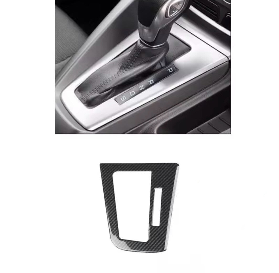 Ford Focus MK3 2011-2014 Carbon Fibre Gear Panel Surround Trim Cover Auto RHD
