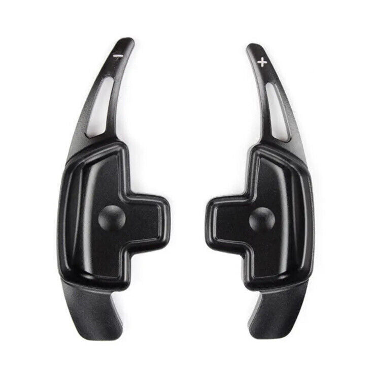 Mercedes Benz A B C E CLA GLA Class Steering Wheel Paddle Shift Extensions Black