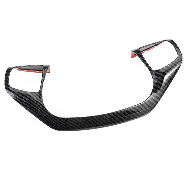 Ford Fiesta ST MK8 2018-2020 Carbon Fibre Effect Steering Wheel Trim Cover