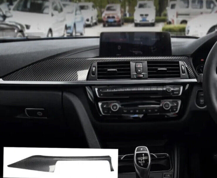 BMW 3 4 Series Real Carbon Fibre Interior Trim Bundle Set Trim Panel Covers RHD