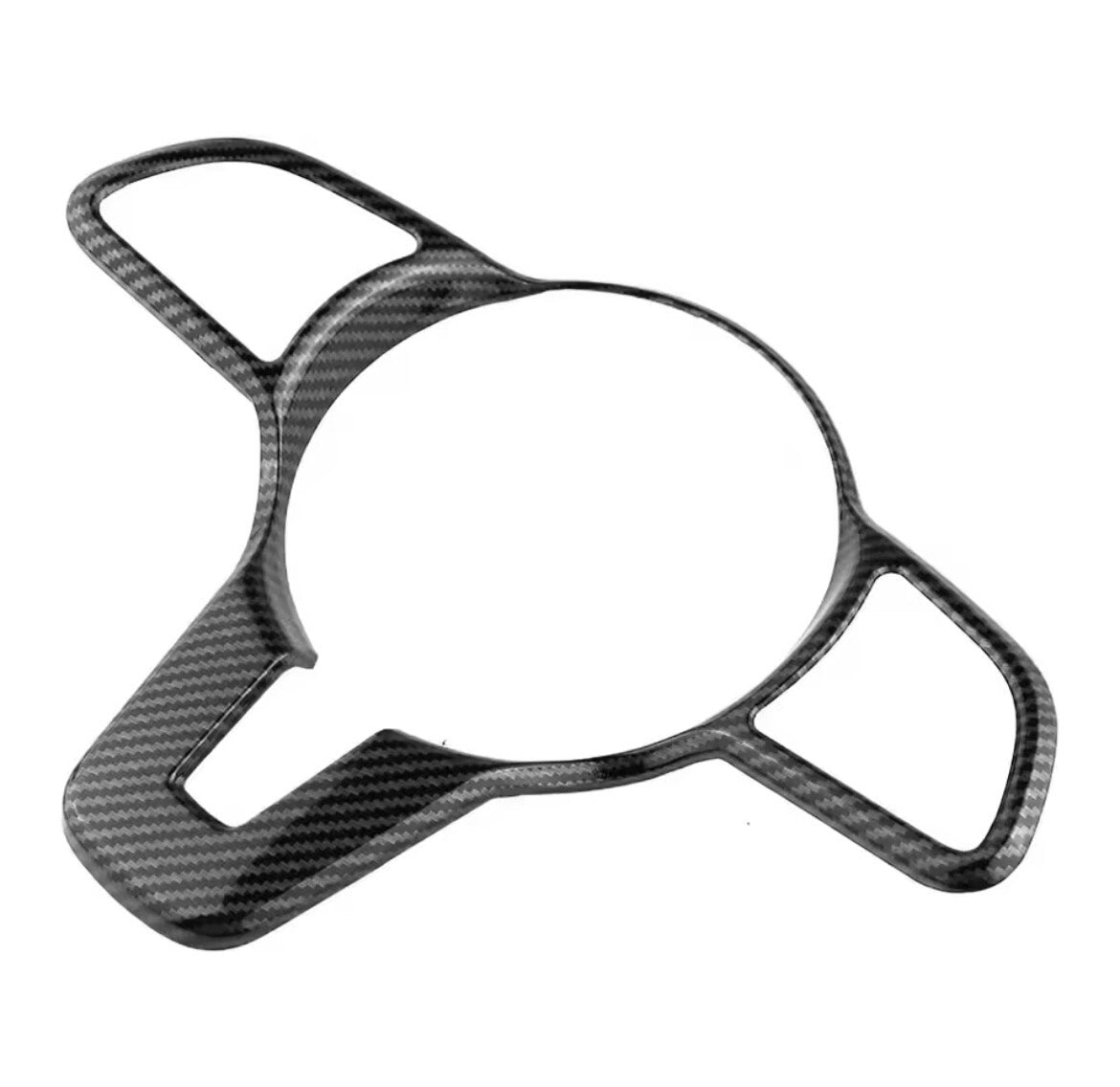 Mercedes A B C E Class CLA GLA GLC GLE 2019-2022 Carbon Fibr Steering Wheel Trim