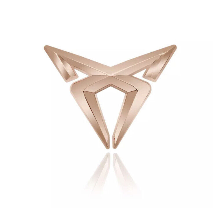 Bronze Cupra Badge For Seat Cupra Leon Ibiza Altea R Cupra Adhesive Badge