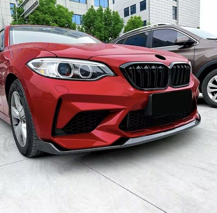 BMW M2 Competition F87 2016-2021 Carbon Fibre Effect Front Splitter Bumper Lip