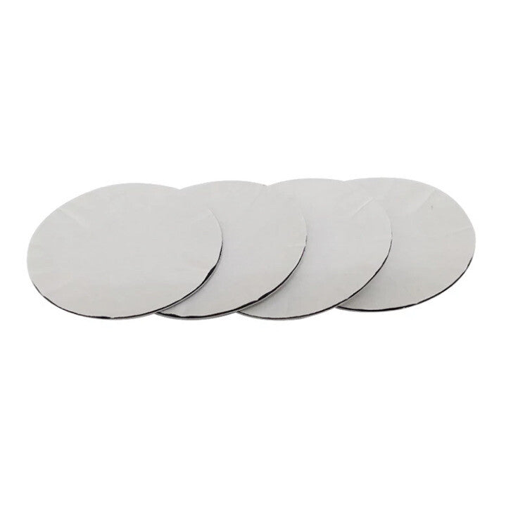 Toyota GR Sport Wheel Centre Cap Overlay Covers 56mm 4pcs Silver Hub Caps