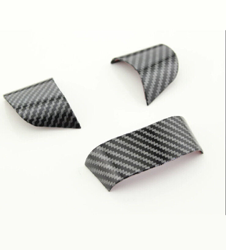 Ford Focus MK2 2005-2011 Carbon Fibre Effect Steering Wheel Trim Covers