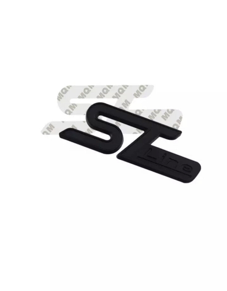 Ford Fiesta Focus Mondeo Ecosport Kuga All Black ST Line Tailgate Boot Badge
