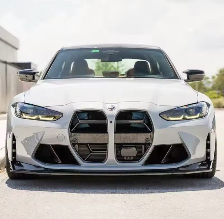 BMW M3 M4 G80 G81 G82 G83 2021-2025 Carbon Fibre Front Bumper Air Intake Trim