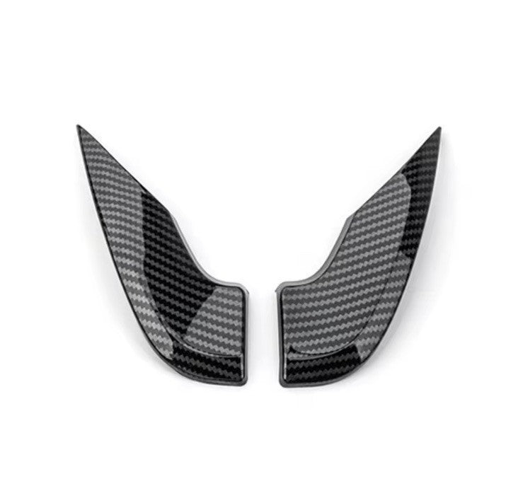 Carbon Fibre Steering Wheel Trim Cover For Hyundai I30 Veloster JS Elantra GT