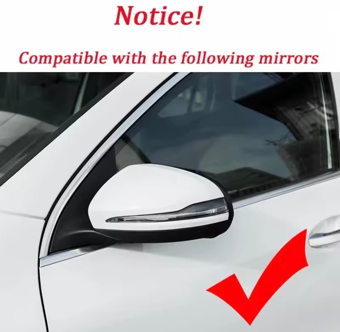 Mercedes C E S Class GLC W205 W213 C238 W222 C217 A217 W253 Gloss Black Mirror Caps Replacements RHD
