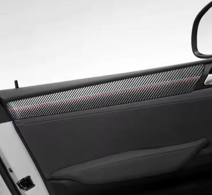 BMW X3 F25 X4 F26 2011-2021 Carbon Fibre Interior Door Card Panel Trim Cover Set