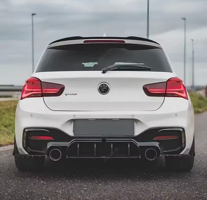BMW 1 Series F20 F21 2011-2019 Carbon Fibre Spoiler Extension Rear Wing Lip