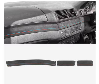 BMW 5 Series E39 1995-2003 Black Alcantara Centre Dashboard Panel Trim Cover