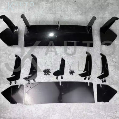 Ford Focus RS MK3 2015-2018 Rear Blade Style Diffuser Body Kit Gloss Black