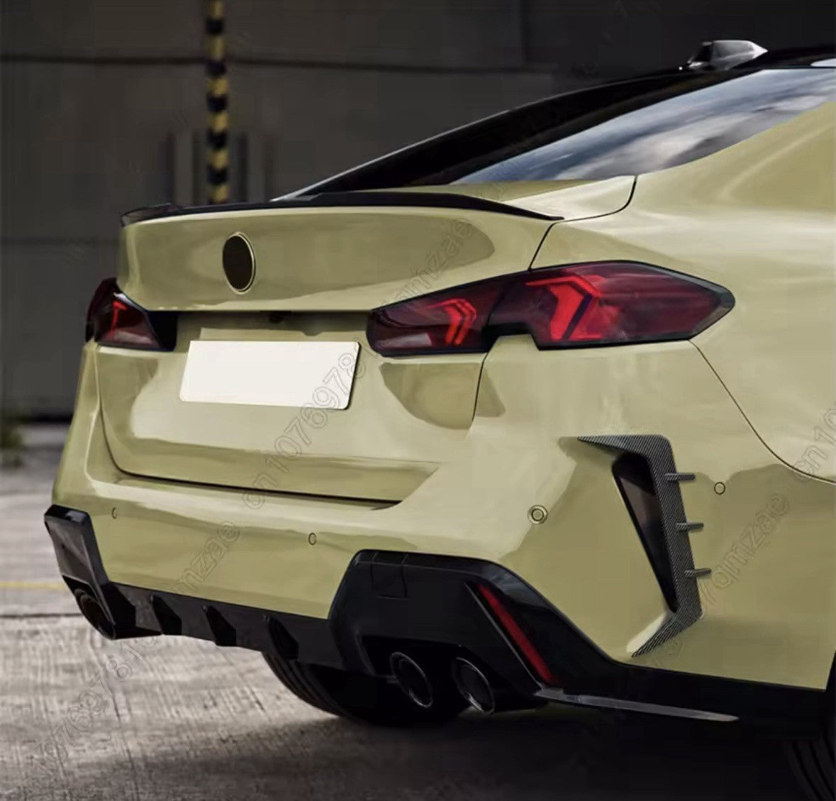 BMW 2 Series F74 2024+ M Sport Carbon Fibre Rear Bumper Side Vent Canards 2pcs