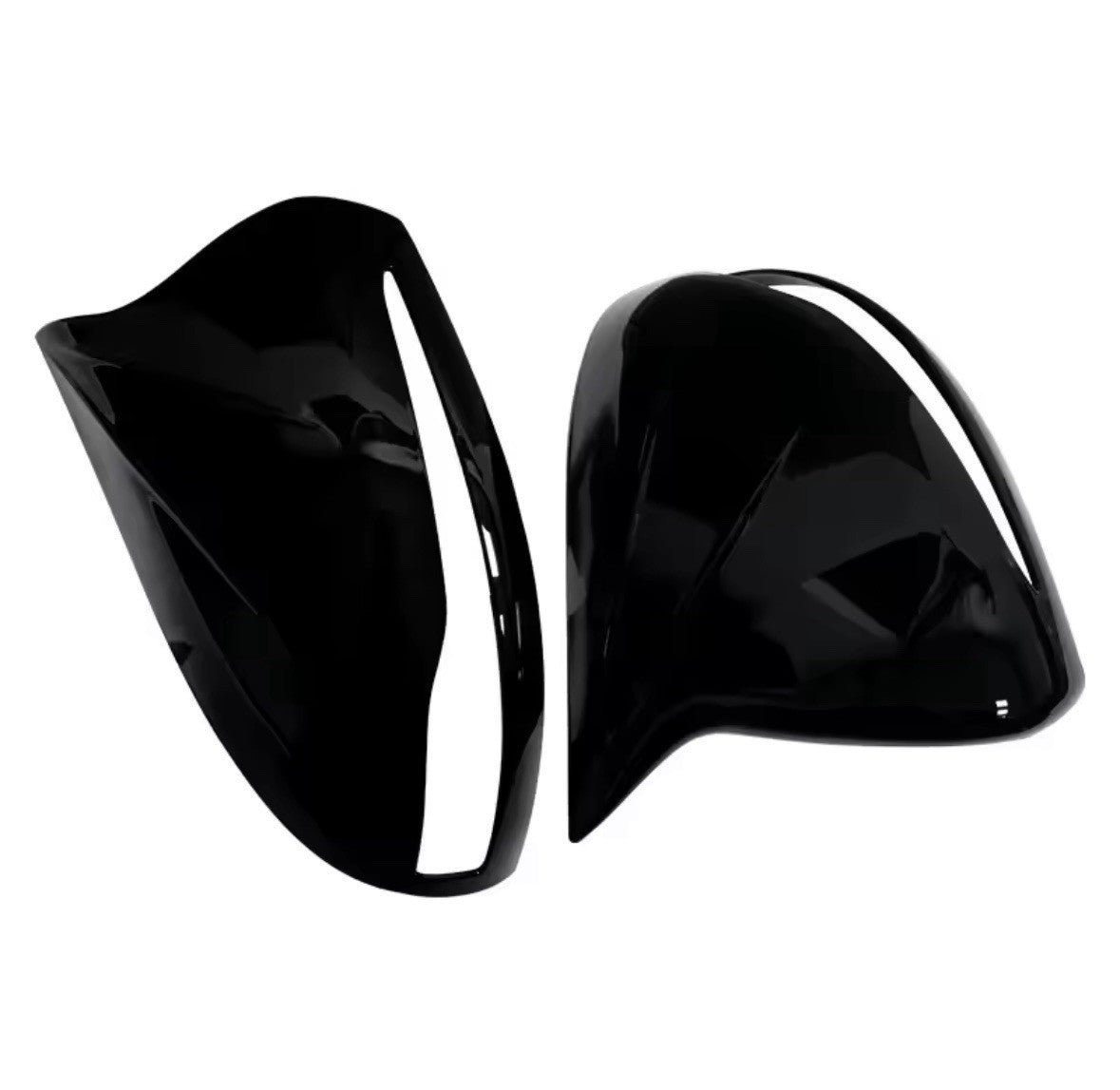Mercedes C GLC S E Class Gloss Black M Style Wing Mirror Caps Covers RHD