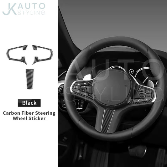 BMW 1357X G Series M Sport Carbon Fibre Steering Wheel Trim Set Cover