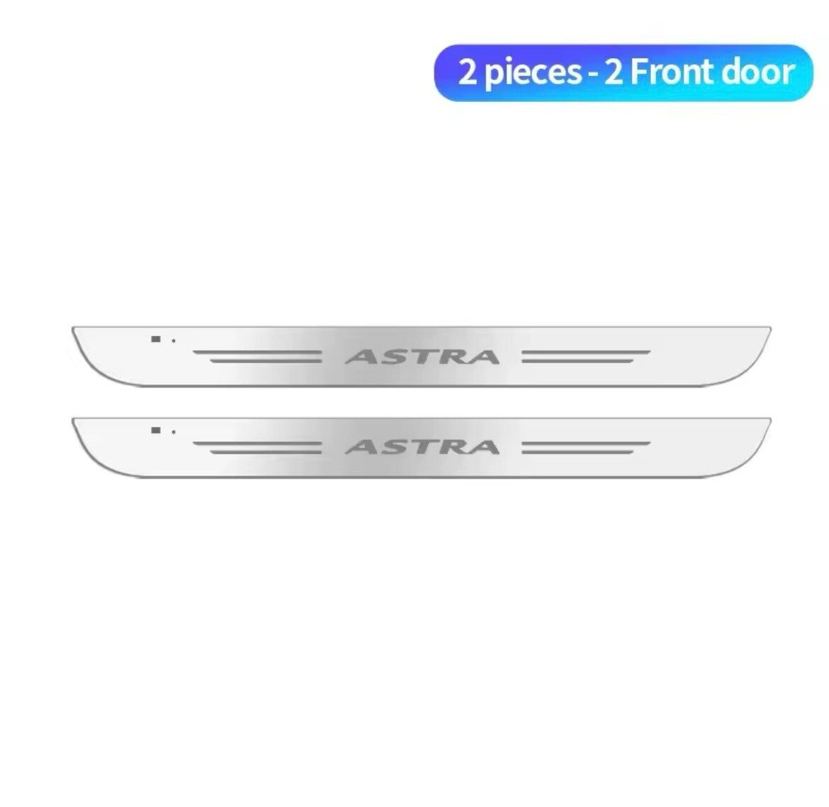 Vauxhall Astra LED Colour Change Door Sill Protector Strips USB Wireless RGB