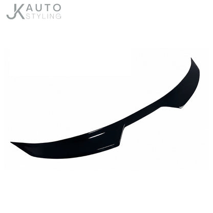 Gloss Black Spoiler Extension Rear Lip For Ford Focus MK4 ST Line 2019-2025