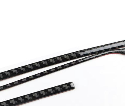 Kia Stinger 2019-2023 Carbon Fibre Passenger Side Centre Dash Trim Overlay RHD