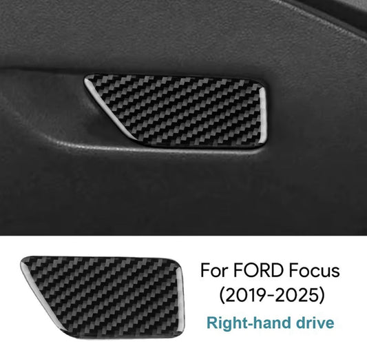 Ford Focus MK4/4.5 2019-2025 Carbon Fibre Interior Glovebox Handle Cover Trim