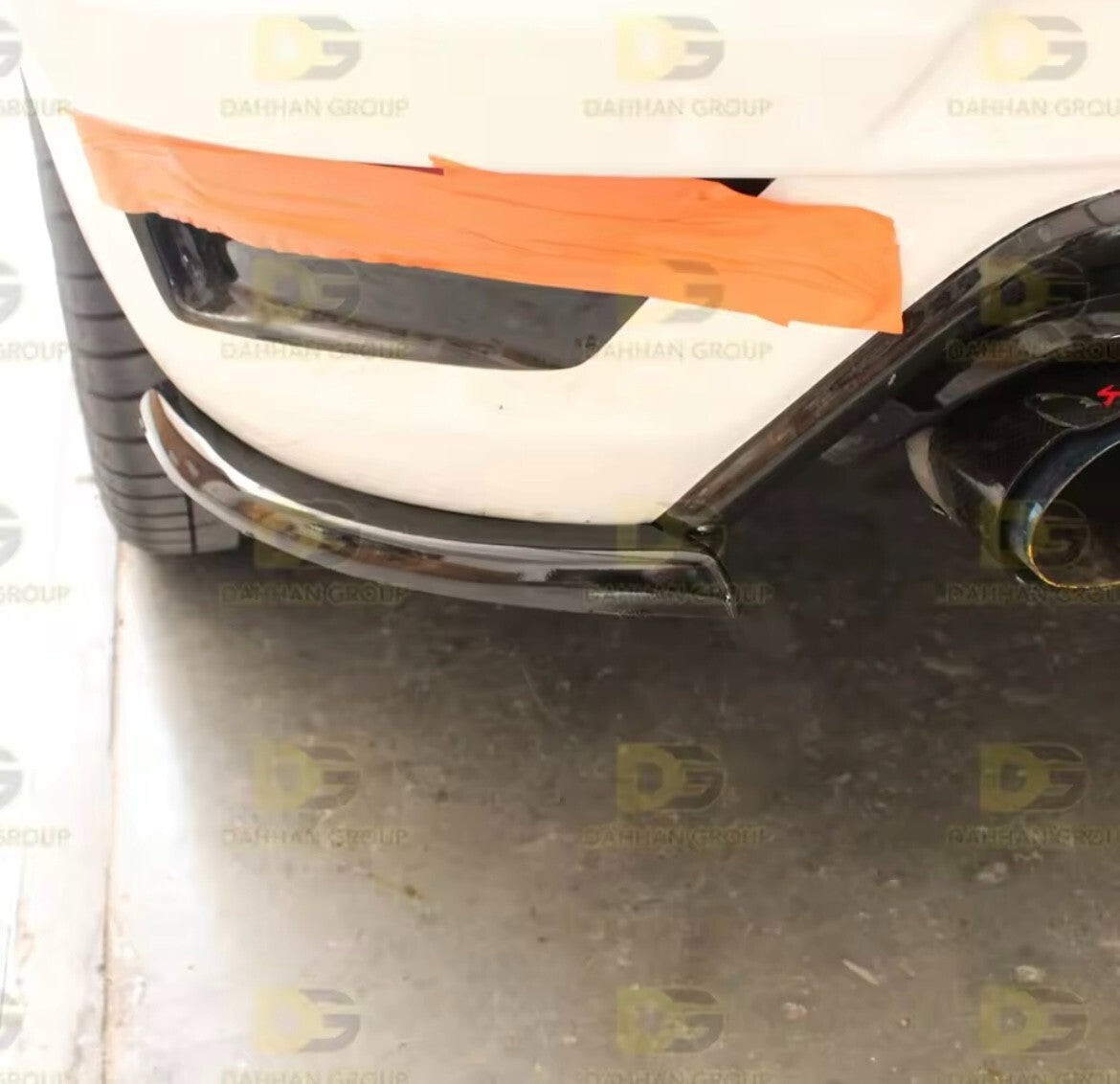 Seat Leon MK3 2012-2020 Gloss Black Rear Spats Bumper Corner Splitters FR Kit
