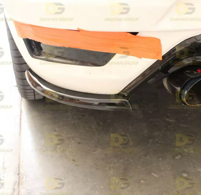 Seat Leon MK3 2012-2020 Gloss Black Rear Spats Bumper Corner Splitters FR Kit