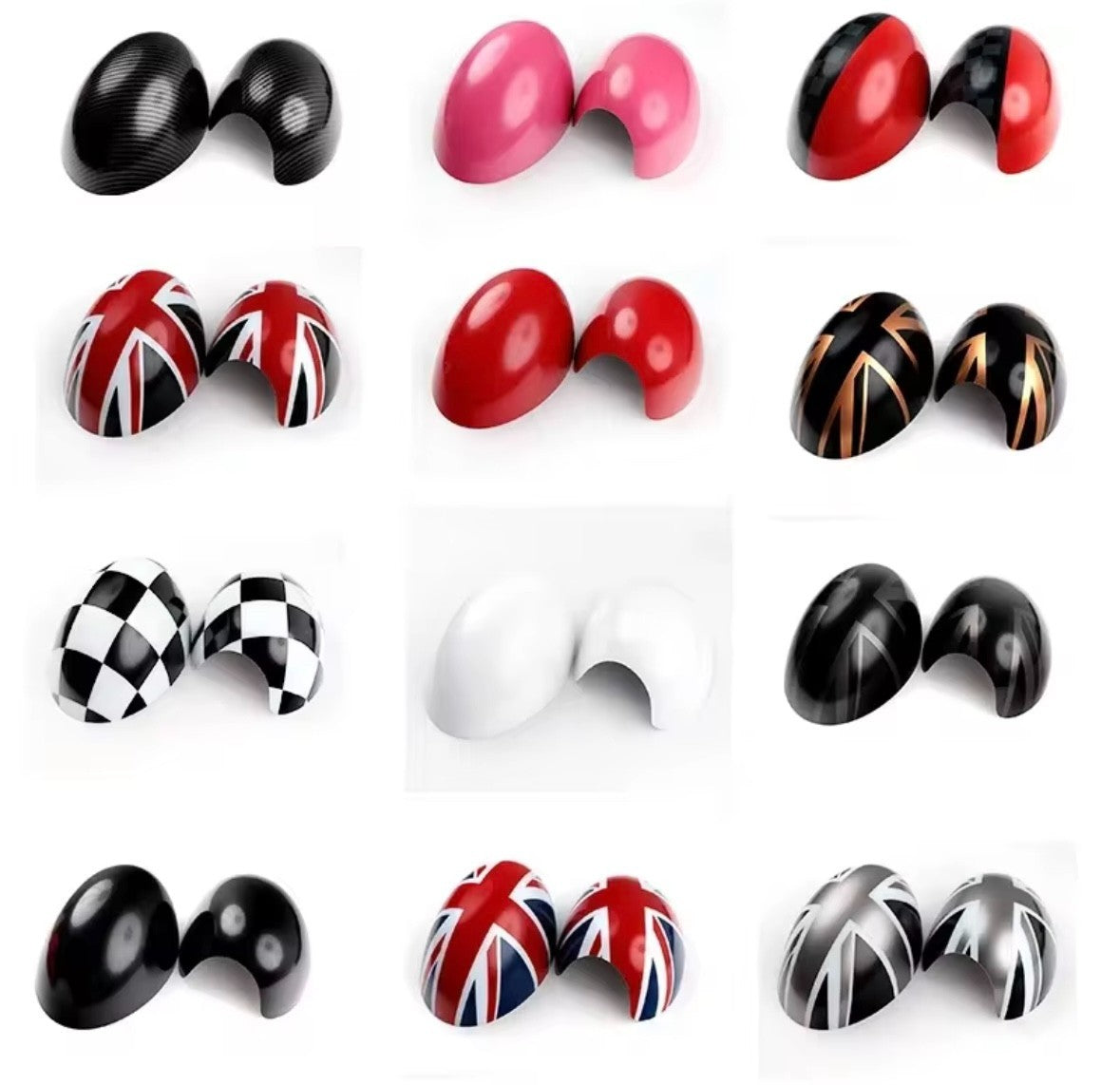Mini Countryman Cooper S Clubman Paceman R55 R56 R57 R58 R59 R60 R61 Mirror Caps