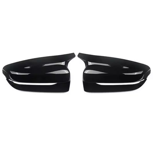 New Models BMW 3 4 5 7 8 Series Gloss Black M Style Wing Mirror Caps Replacement