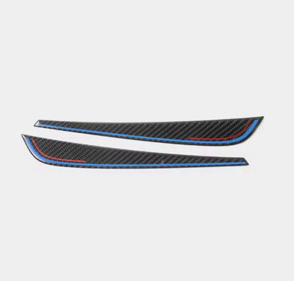 BMW X3 G01 G08 X4 G02 2021-2024 Carbon Fibre Headlight Eyelids Eyebrows 2pcs