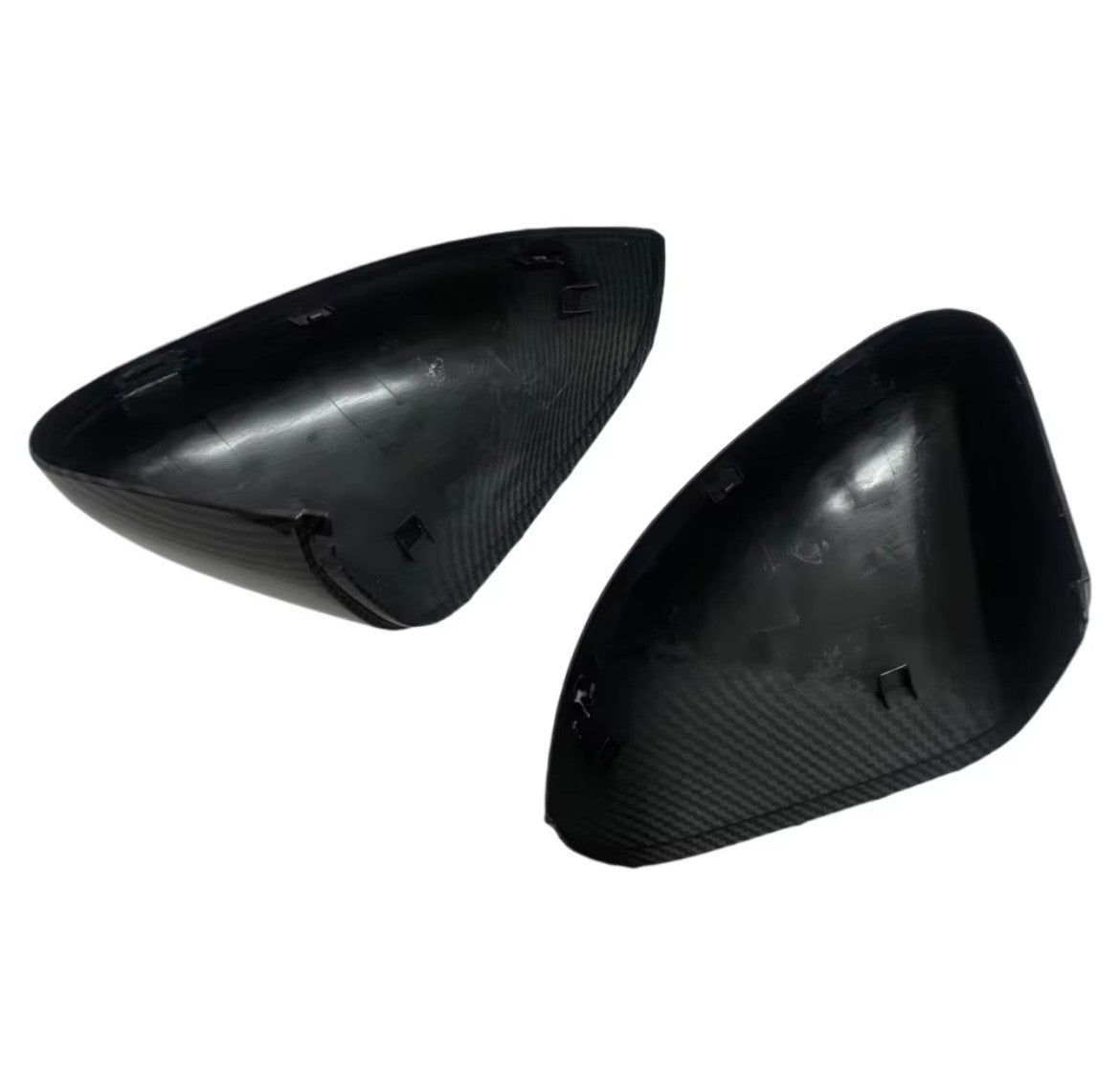 Ford Fiesta MK8 2017-2022 Gloss Black Wing Mirror Caps Side Mirror Covers Pair
