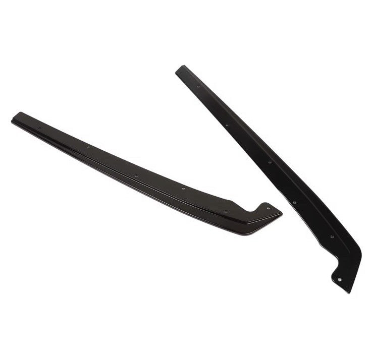 BMW 5 Series G30 G31 M Sport Gloss Black Rear Spats Rear Bumper Side Splitters
