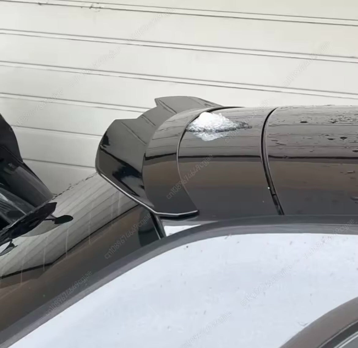 Seat Ibiza MK5 6F 2017-2021 Gloss Black Spoiler Extension Rear Wing Lip Roof