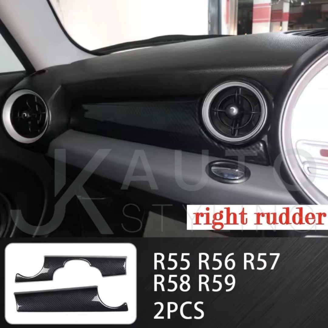 Mini One Cooper Clubman JCW R55 R56 R57 R58 R59 Carbon Fibre Dashboard Panel Tri