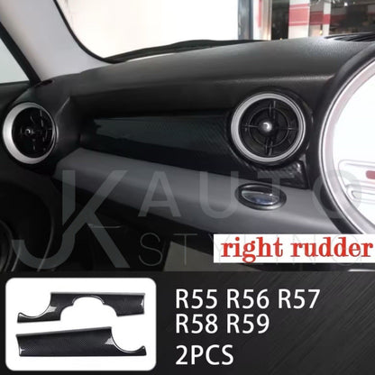 Mini One Cooper Clubman JCW R55 R56 R57 R58 R59 Carbon Fibre Dashboard Panel Tri