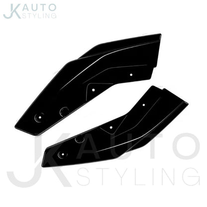 BMW 1 Series F70 2025+ M Sport Gloss Black Rear Spats Rear Bumper Side Splitters