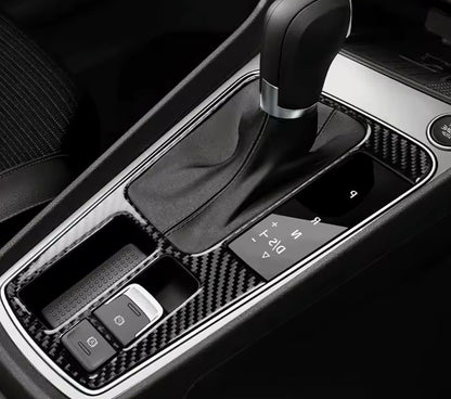 Seat Leon 2017-2019 Carbon Fibre Centre Console Gear Panel Inner Trim Cover