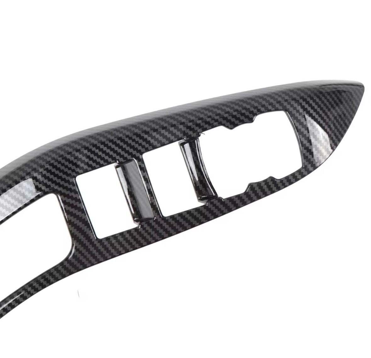 Ford Puma 2019-2023 Carbon Fibre Door Handle Window Switch Trim Covers RHD