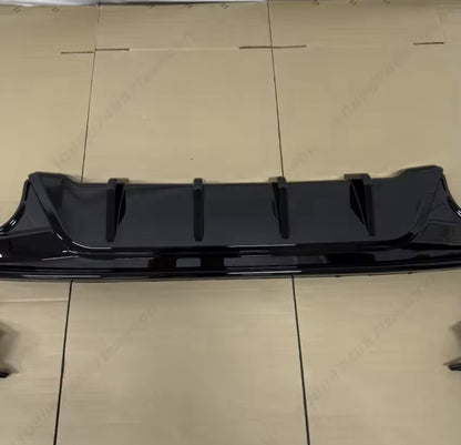 Ford Focus ST MK4 2018-2022 Gloss Black Full Rear Bumper Diffuser 3pcs Body Kit