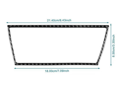 Seat Leon 2013-2015 Carbon Fibre Central Dash Storage USB Port Frame Trim Cover