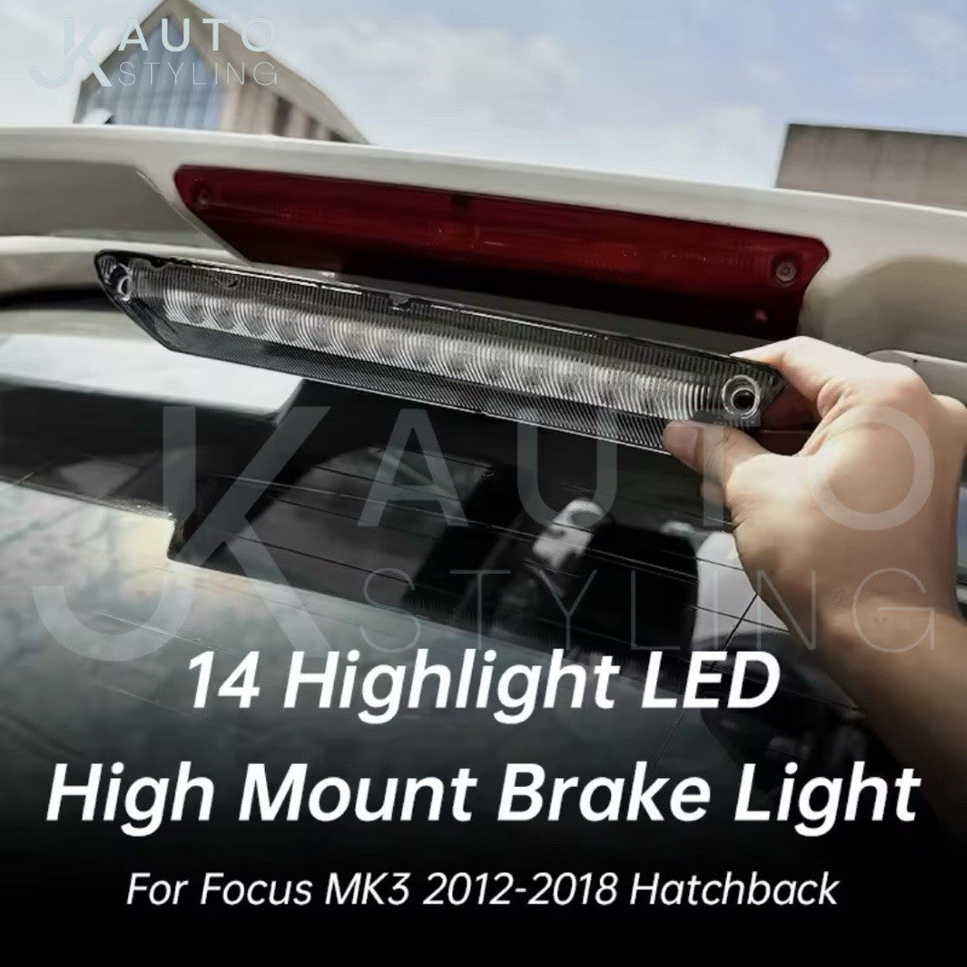 Ford Focus MK3 MK3.5 ST RS Clear Lens LED Top Rear Central Third Brake Light